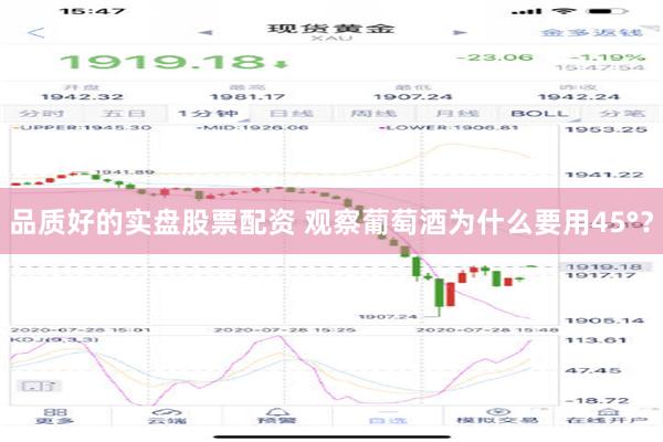 品质好的实盘股票配资 观察葡萄酒为什么要用45°？